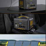 VTOMAN Jump 2200 Tragbare Powerstation - 1548Wh/2200W (Spitze 4400W) LiFePO4 Batterie Solar generatoren,Mobile Stromspeicher mit Erweiterbare Kapazität auf 3096Wh, Dual PD 100W Typ-C Anschlüsse